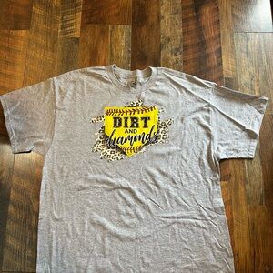 Gildan Heather Gray DryBlend T-Shirt